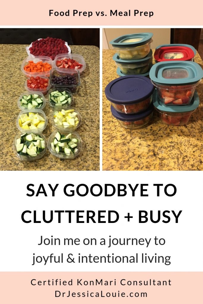 KonMari Method before and after photos with Dr. Jessica Louie, PharmD, Certified KonMari Consultant and Coach in Los Angeles. Declutter Coach and Burnout Coach. Joyful and intentional living. Happy PharmD. Japanese organizing to change life. Curate a life you love. DrJessicaLouie.com. Food prep instead of meal prep