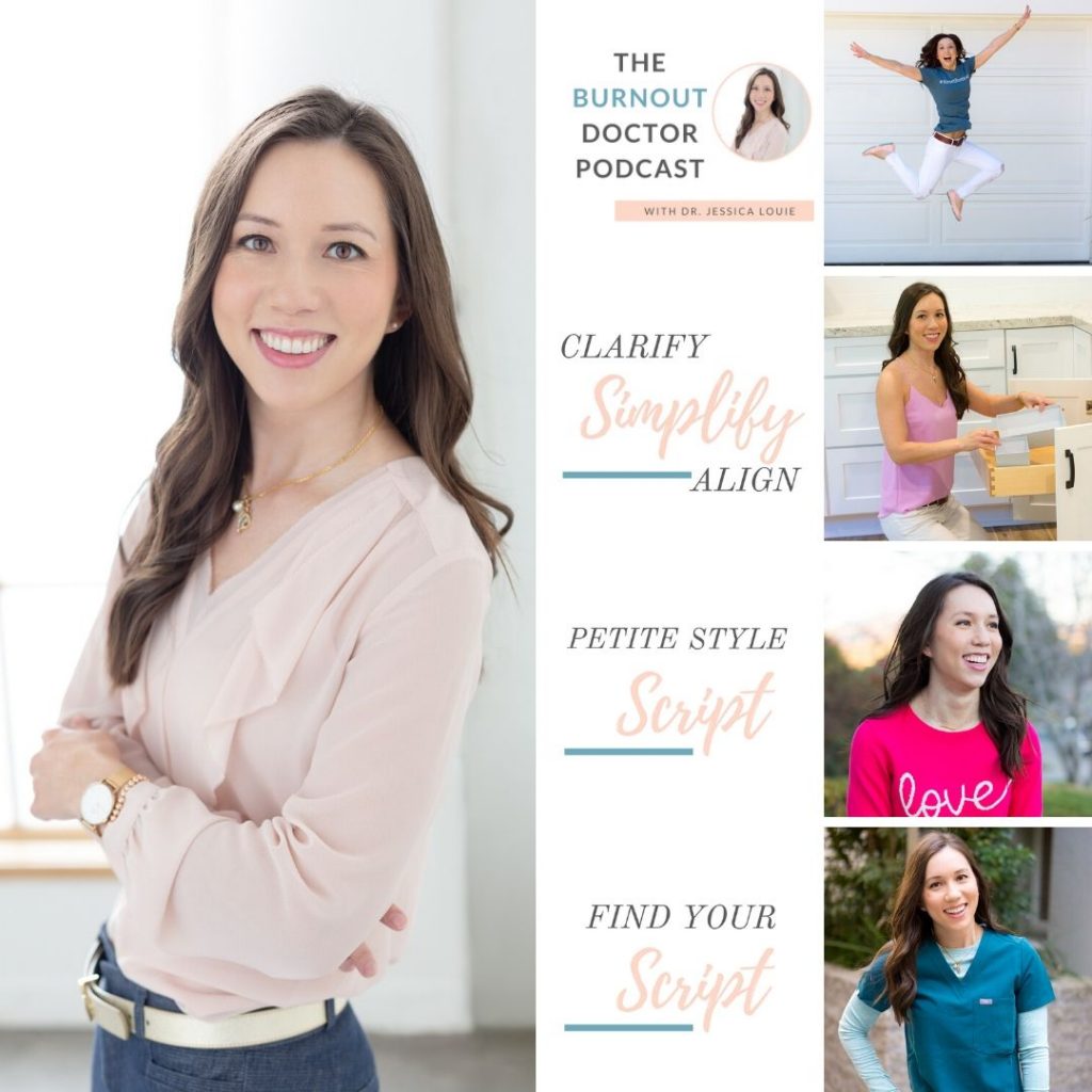 Pharmacist burnout coaching year in review 2019 and gratitude for 2020 goal setting. Spark Joy in Healthcare by Dr. Jessica Louie, Clarify Simplify Align Burnout Doctor Podcast