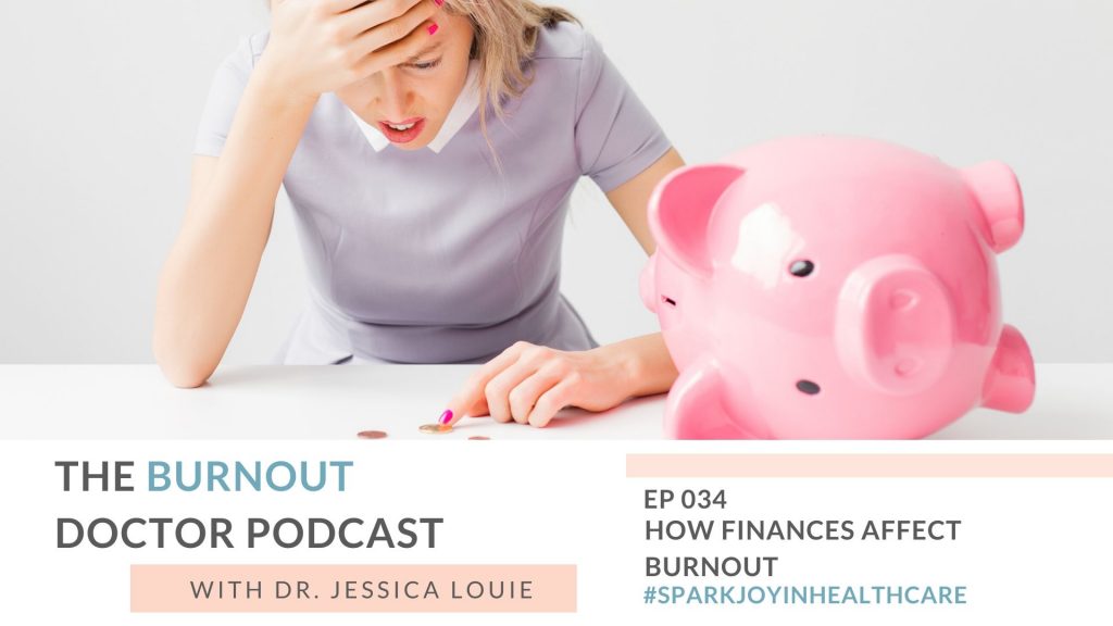 Finances and burnout, how financial well-being affects pharmacist burnout doctor burnout stress when trapped at a job you hate with student loan debt. Joy at Work and Kakeibo method free workbook template and download.