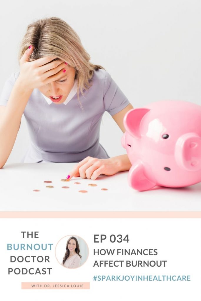 Finances and burnout, how financial well-being affects pharmacist burnout doctor burnout stress when trapped at a job you hate with student loan debt. Joy at Work and Kakeibo method free workbook template and download.