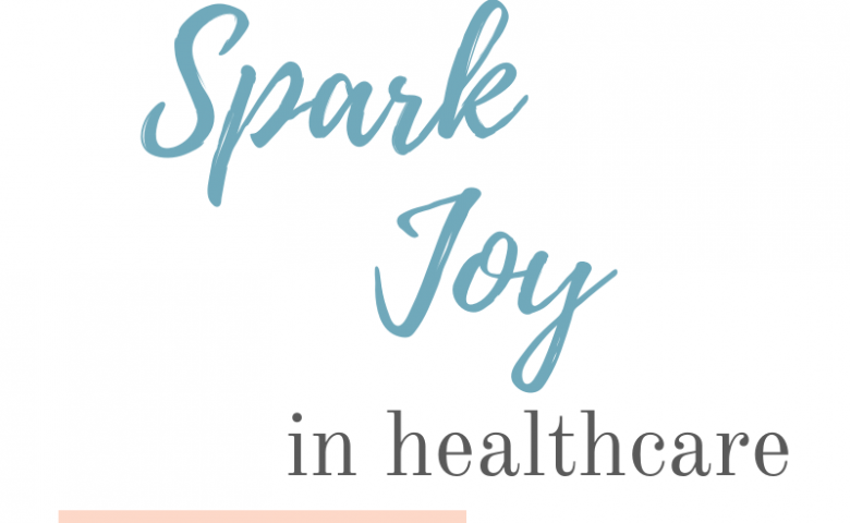Spark Joy in Healthcare created as a community to SPARK JOY in healthcare and empower each other. Creating community within pharmacy and healthcare to give back to those healing and caring for patients. #SparkJoyinHealthcare tees and #JoyatWork gratitude notepads