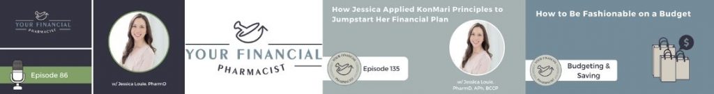 Your Financial Pharmacist, Kakeibo pharmacy student loans, Podcast Guest Features, FabFitFun, Top Female Pharmacists, Dr. Jessica Louie Featured In and Press in FabFitFun, USC School of Pharmacy, Pharmacy Times, NBC LA, Fatherly. Clarify Simplify Align Method and The Burnout Doctor Podcast. 6 Steps to Cultivating Joy at Work Workshop, watch free instantly!