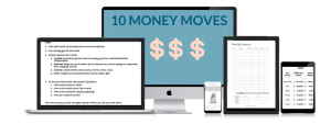10 Money Moves to make today. new pharmacist financial help. kakeibo method tracking sheet. kakeibo method excel file.